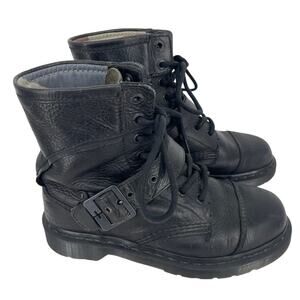 Dr. Martens Triumph Black Boots Womens 8 Mens 7